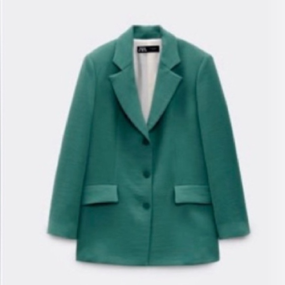 Zara Sage Blazer - Picture 2 of 3